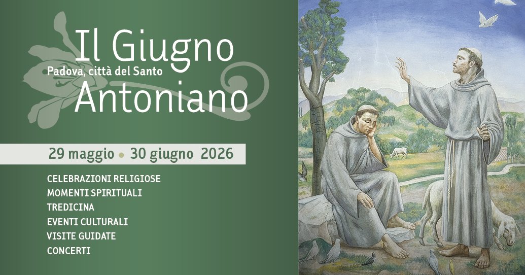 Manifesto di Giugno Antoniano 2026 – Festa di Sant'Antonio