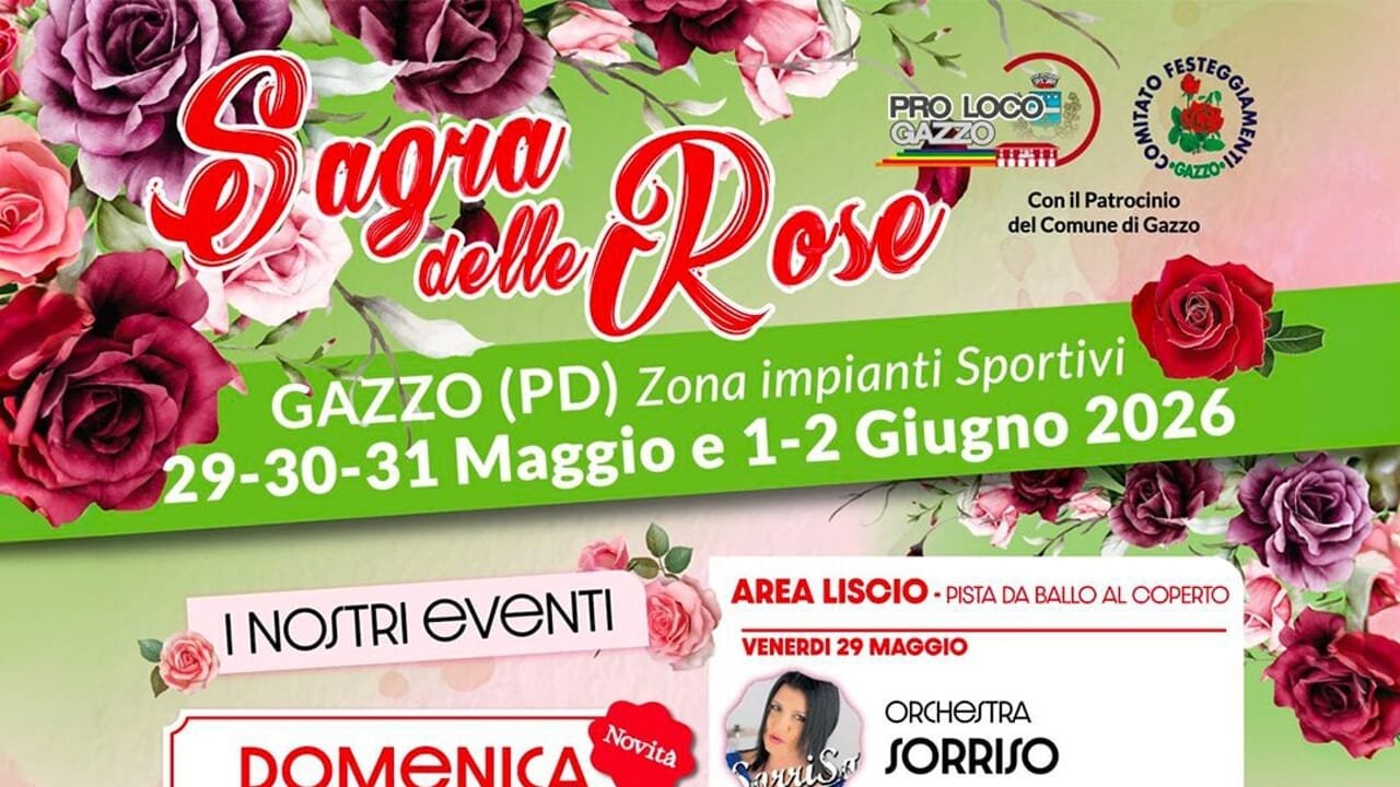 Manifesto di Sagra delle Rose