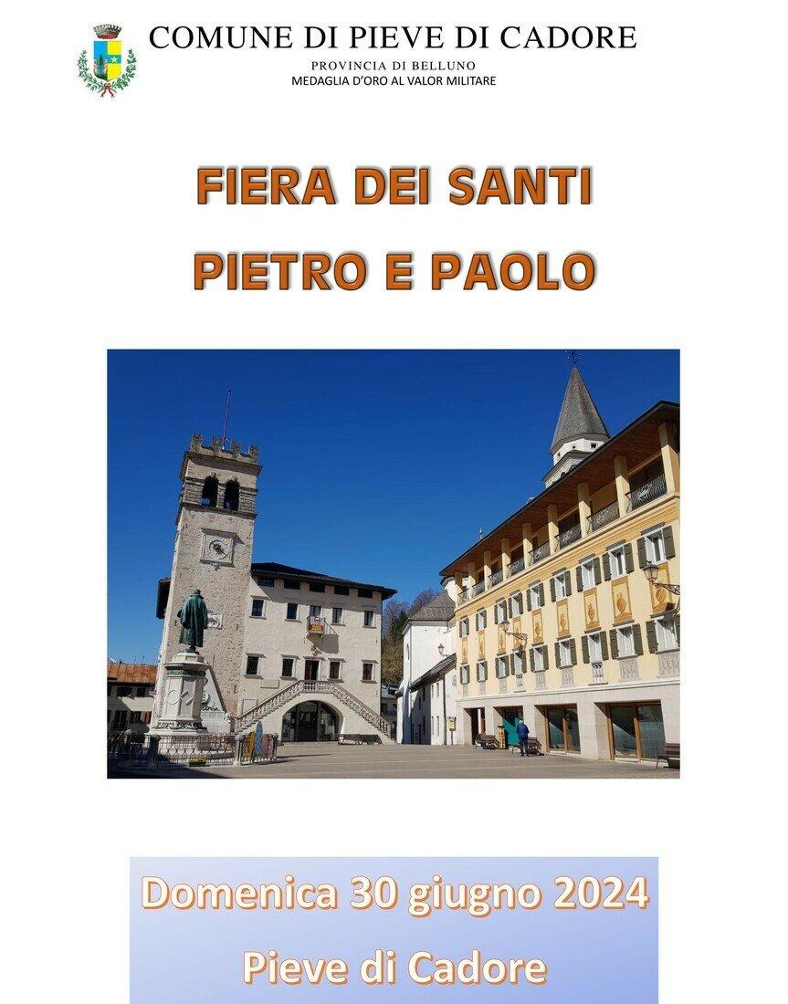 Locandina di Fiera dei Santi Pietro e Paolo