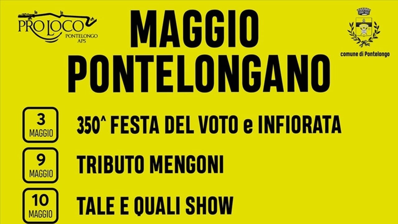 Manifesto di Maggio Pontelongano