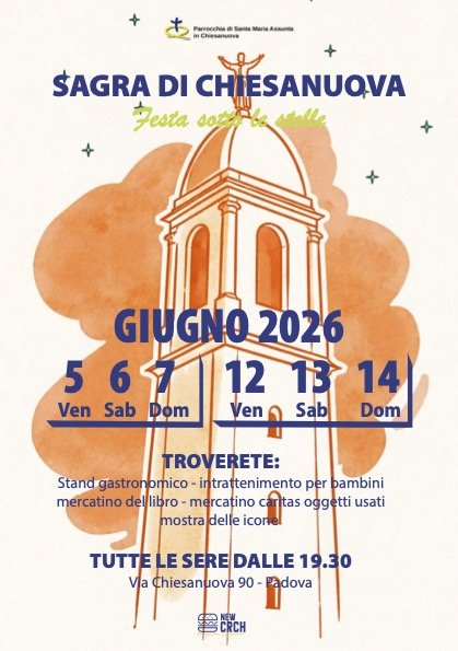 Manifesto di Sagra di Chiesanuova 2026