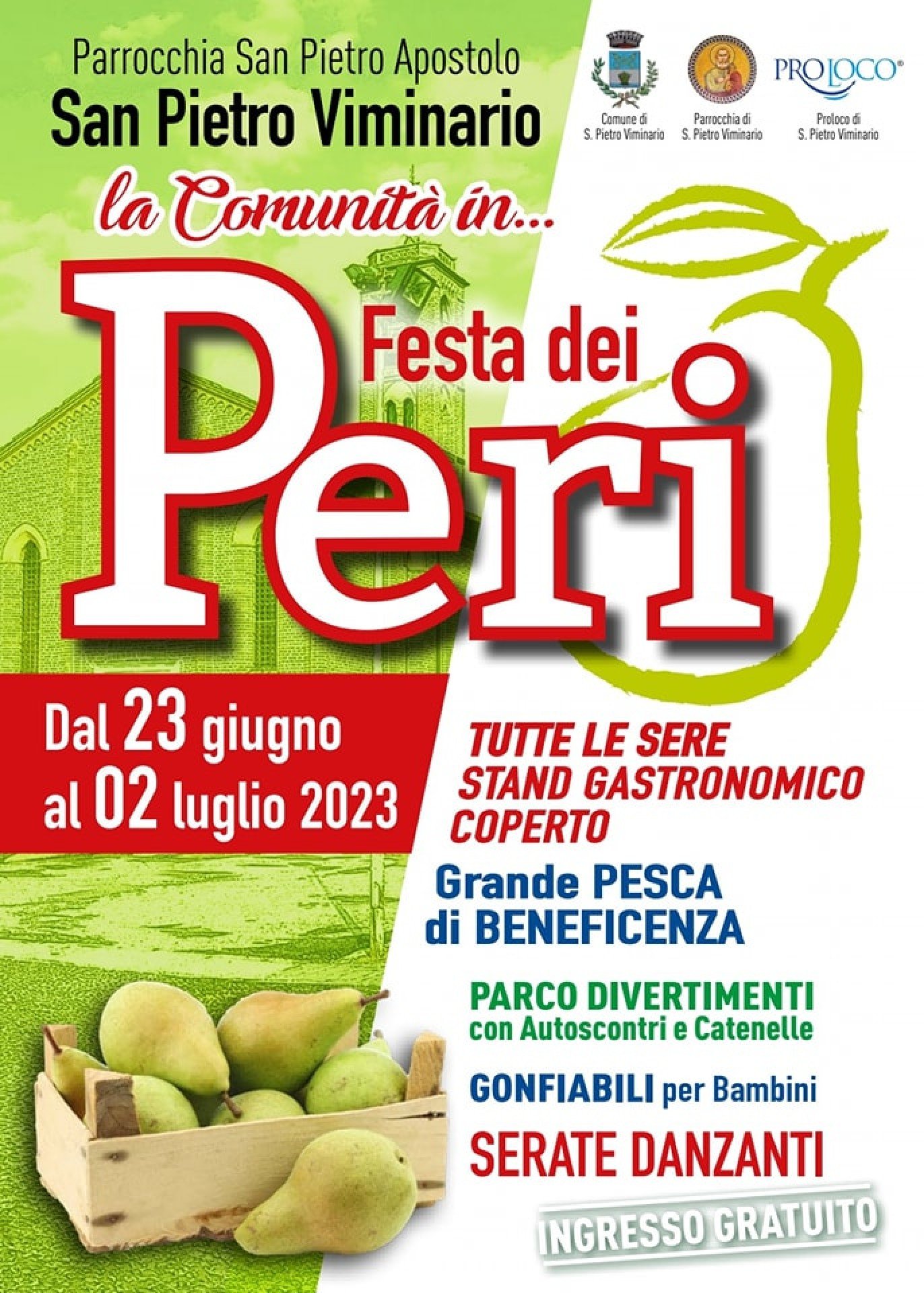 Locandina di Festa dei Peri