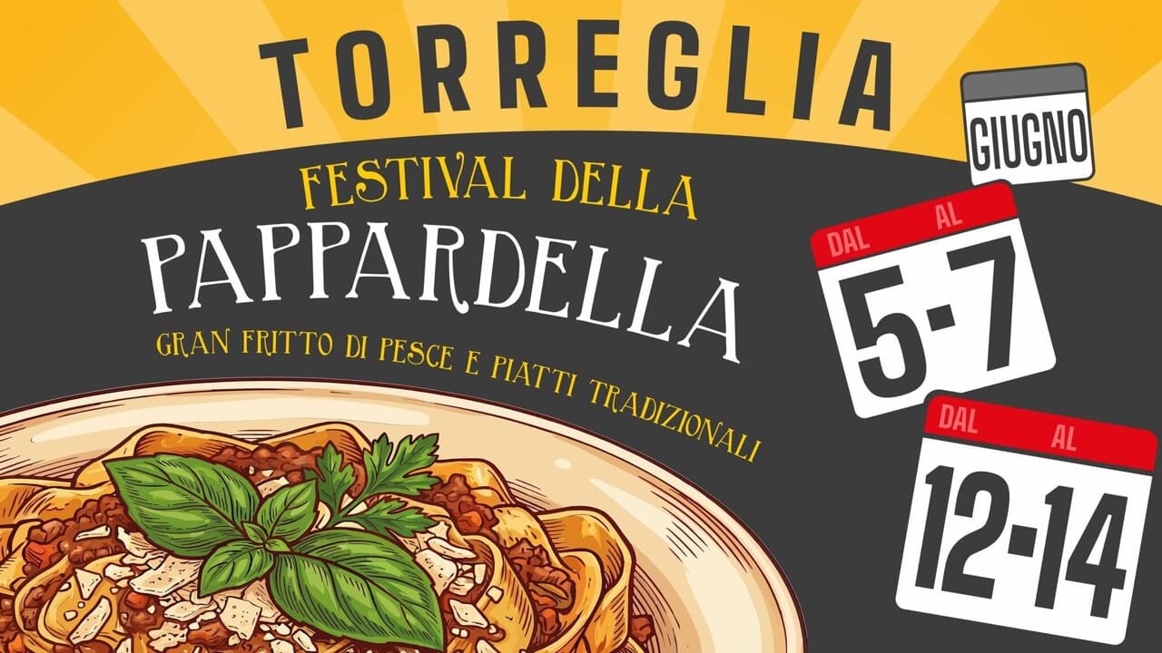 Manifesto di Festival della Pappardella e Gran Fritto di Pesce